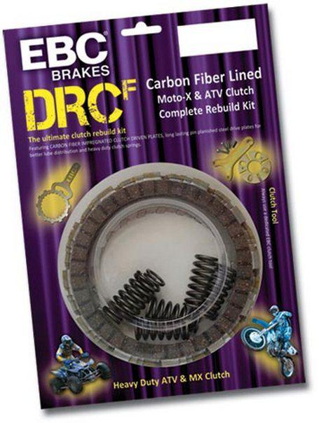 Ebc drcf clutch kit kevlar for suzuki rm-z250 rmz 250 10-11