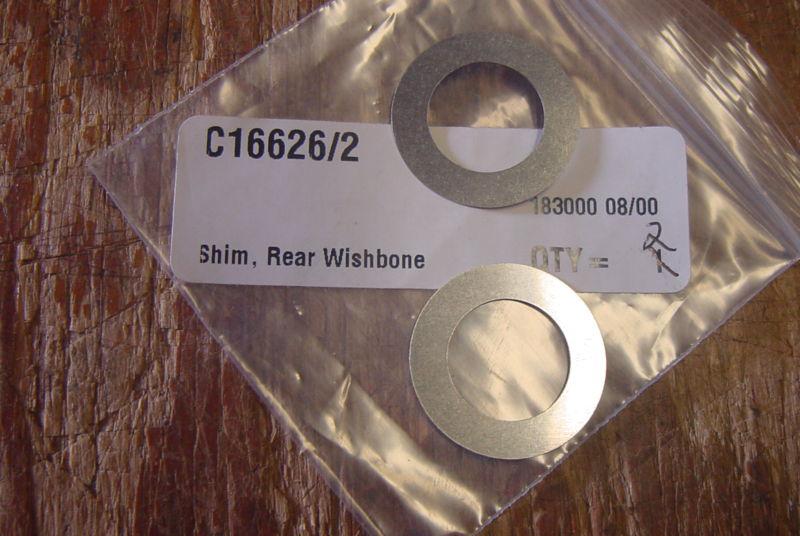 2 rear wishbone shim all irs jaguar xke xj6 xj12 xjs independent rear suspension