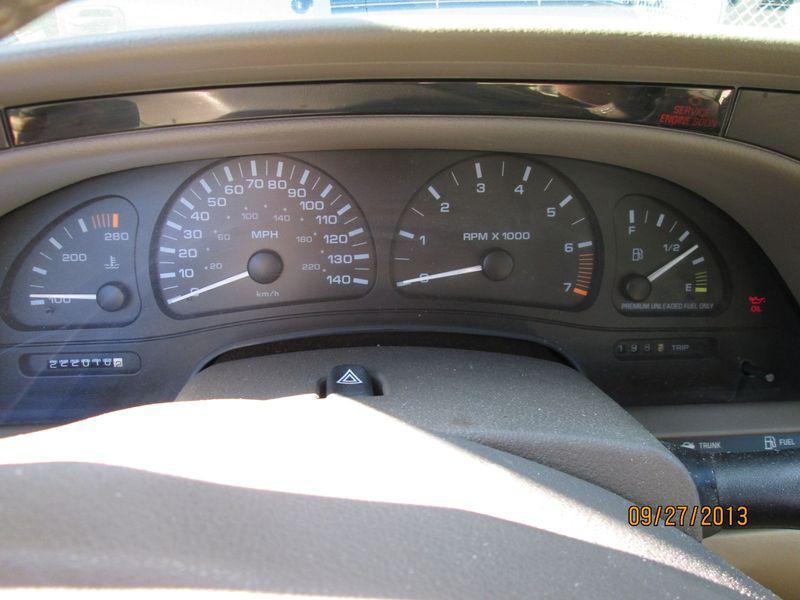 98 99 oldsmobile aurora speedometer cluster 222k