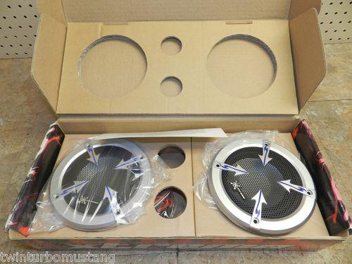 5.25 inch 552x speakers (2) 70 watts brand new 2 way car coaxial