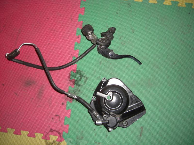 Clutch master lever line slave cylinder and cover zx14 zx 14 06 07 08 09 10