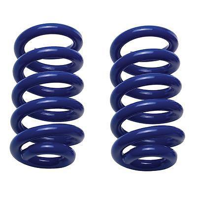 Summit racing g723 lowering springs front blue powdercoated chevy gmc pair