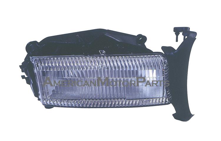 Right passenger side replacement headlight w/ parking and signal lamp dodge