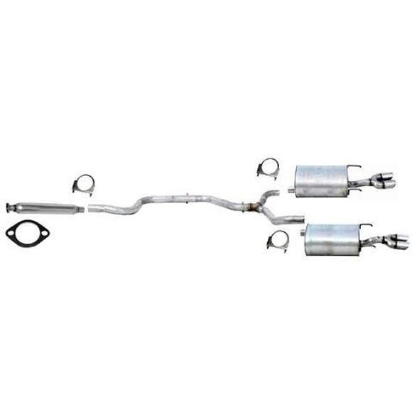 2003 - 2008 pontiac grand prix 3.8l 6 cyl. muffler exhaust system kit