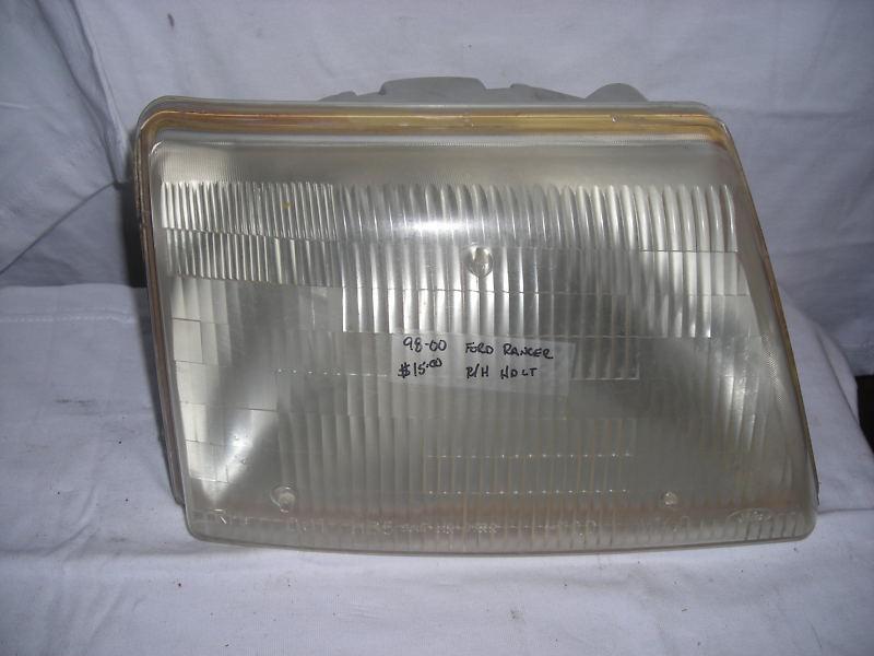 1998-2000 ford ranger rh headlight.