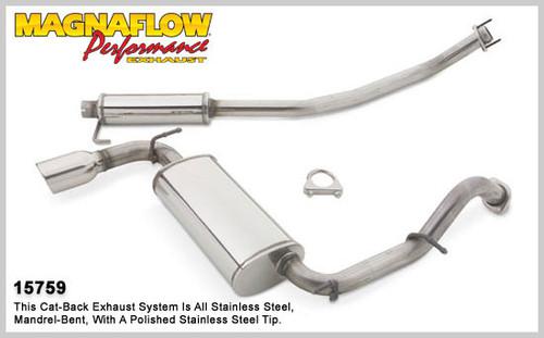 Magnaflow 15759 pontiac vibe stainless cat-back system performance exhaust