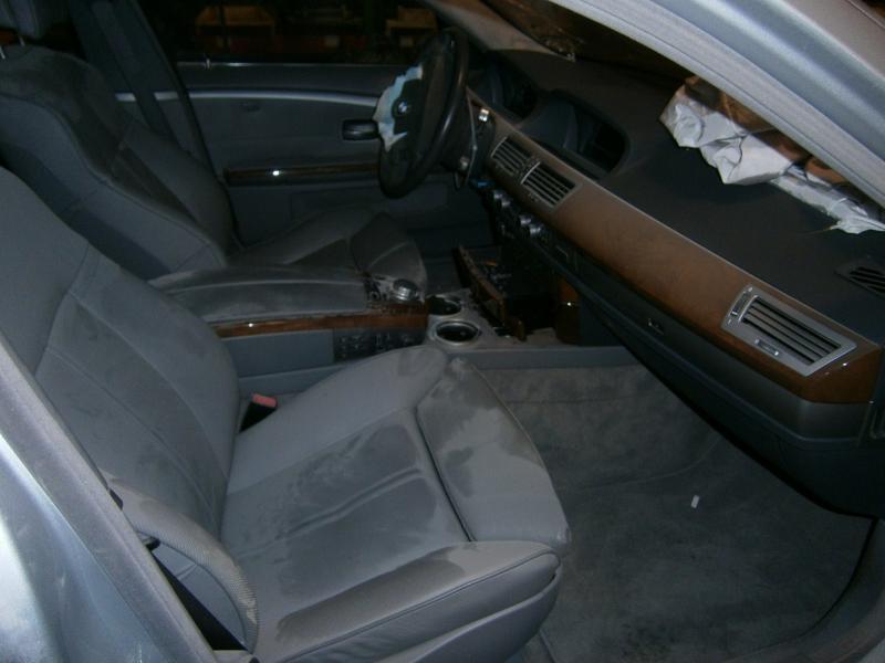 08 bmw 750i steering column floor shift w/o adaptive cruise w/o rain sens wiper 