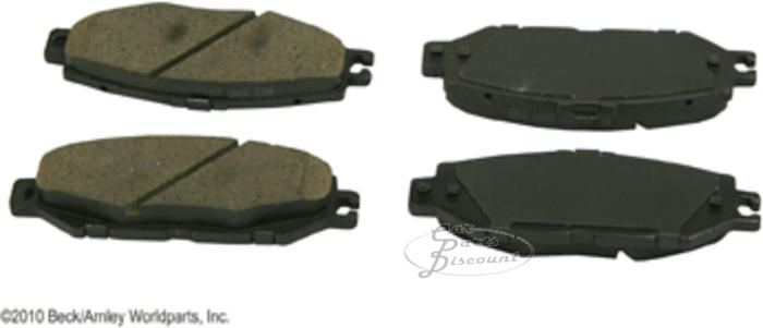 Beck arnley disc brake pad