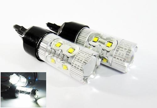 50w cree xb-d led 7440 7443 t20 projector bulb turn signal reverse backup light