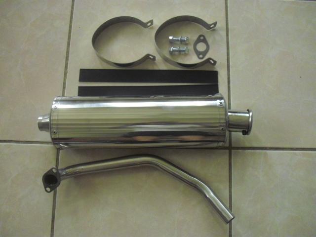 Scooter 150cc gy6 racing performance oval exhaust