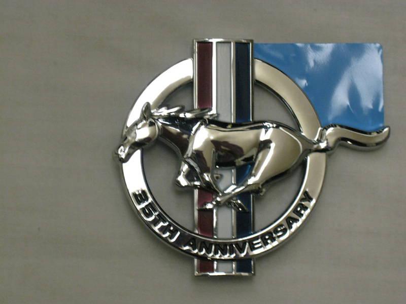 1999 ford mustang 35th anniversary emblem left side new