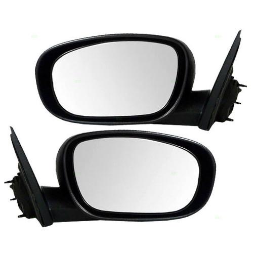 New pair set power side view mirror glass housing chrysler 300 dodge magnum