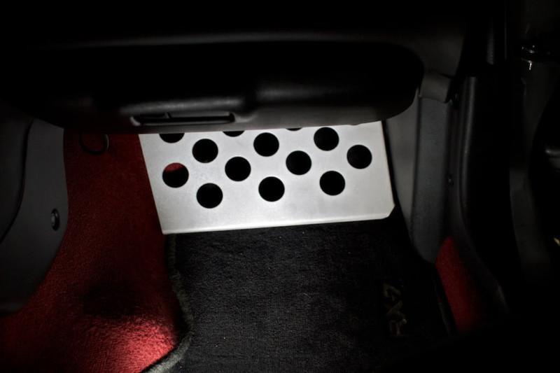 Sakebomb garage rx-7 fd3s lhd passenger foot rest spirit r style 