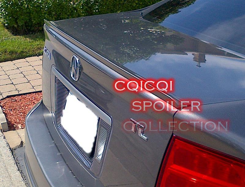 Unpainted trunk lip spoiler for 1999~2003 acura tl ◎