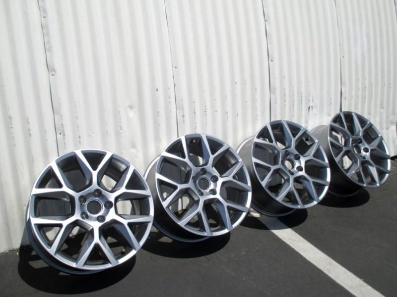 2013 vw gti anthracite laguna 18" factory oem wheels jetta passat audi a3