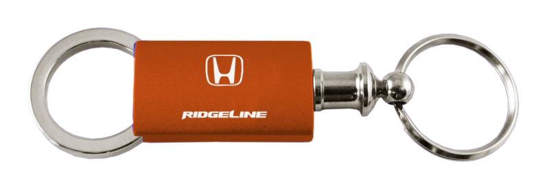 Honda ridgeline orange valet metal key chain ring tag key fob logo lanyard