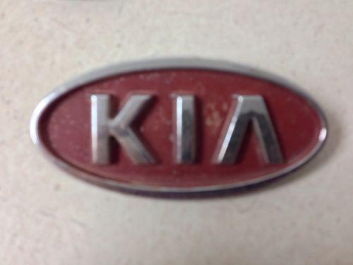 Kia front emblem