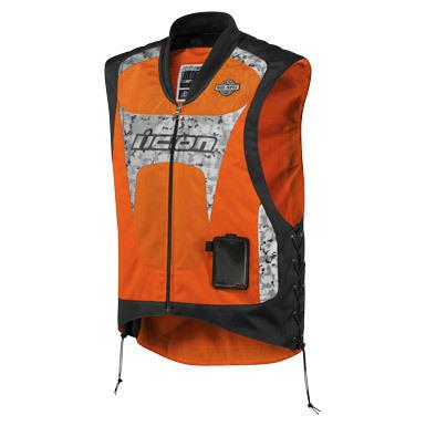 Icon vest interceptor orange s/m 2830-0187