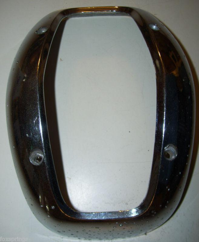 1952-53 nash right parking light bezel - napdi - 22511   -   nra17