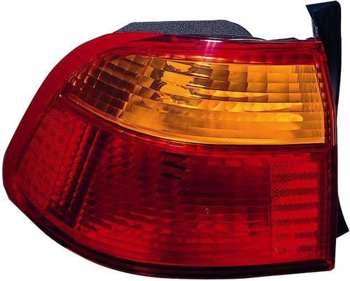 Honda civic sedan 99 00 tail light lens&hsg left lh