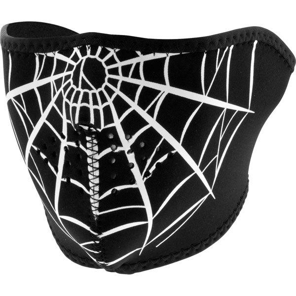 Spiderweb zan headgear neoprene spider web half face mask