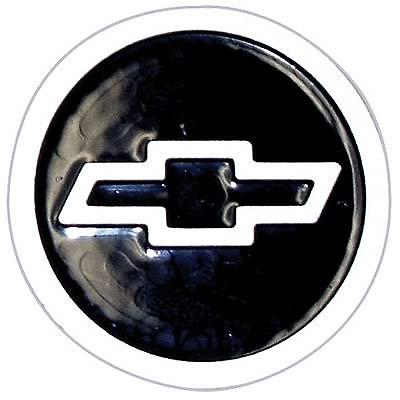 Proform parts freeze plug insert bowtie emblem gm licensed black pair 141-232