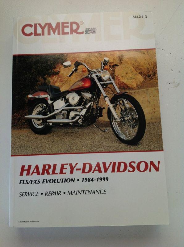  harley-davidson  flx/fxs evolution  1984-1999 service repair maintenance manual