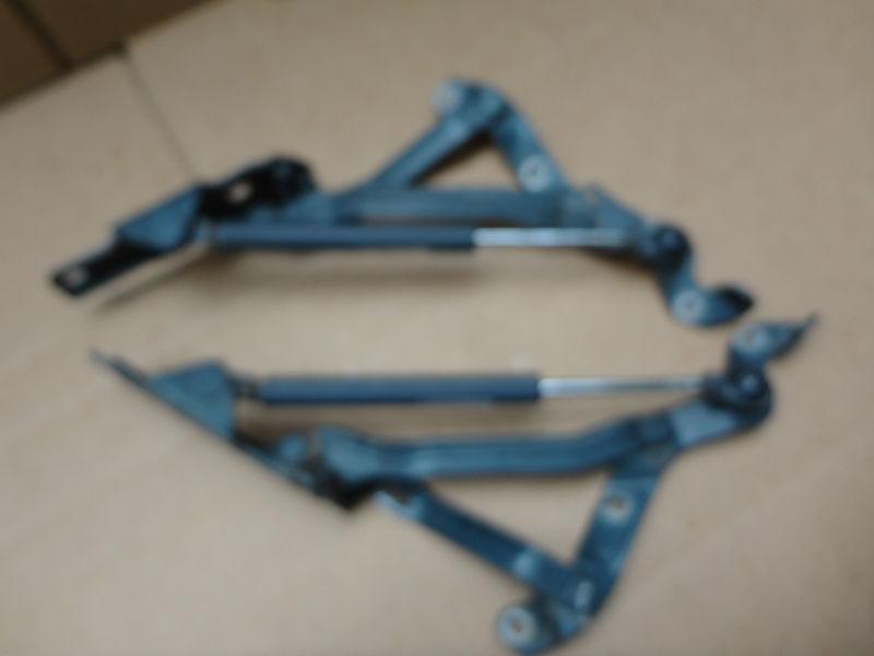 1994 95 96 97 honda accord deck trunk lid hinges with shocks set pair two oem