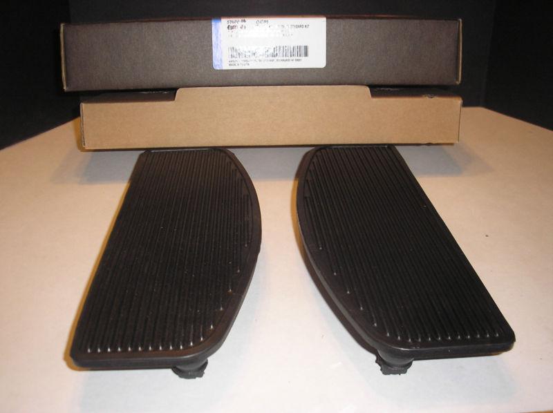 Harley-davidson oem driver rubber foot board pads (#50614-06)