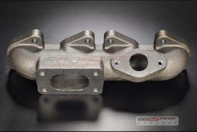 Gsp vw golf jetta seat cupra 1.8l 2.0l t3 flange t3/t4 cast iron turbo manifold