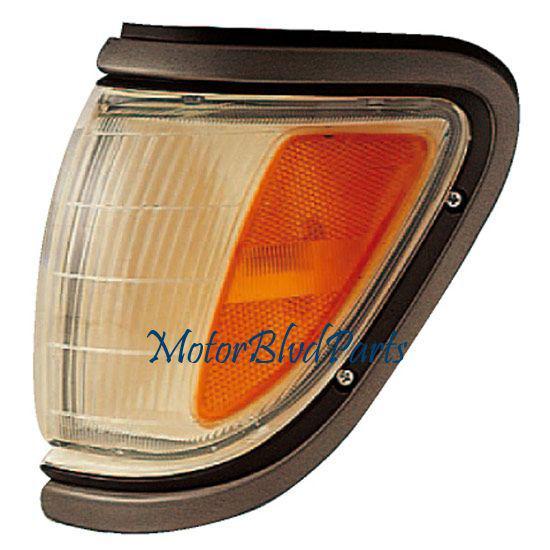 95-97 toyota tacoma 4wd corner/side marker light driver left grey black