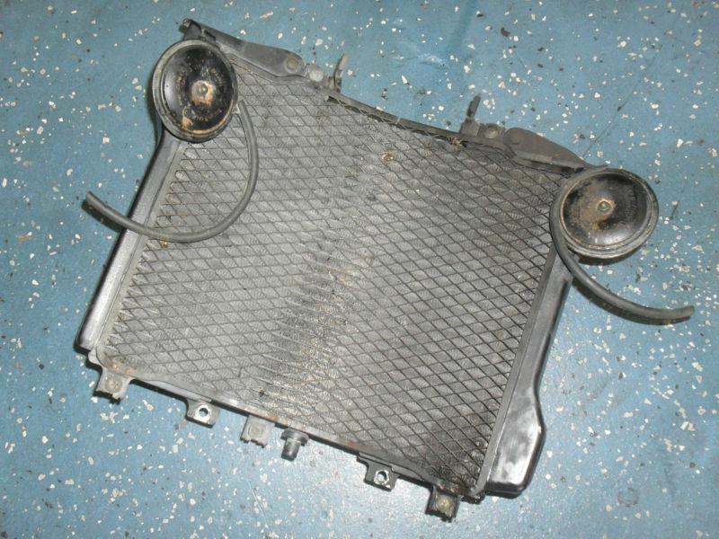 1994 kawasaki zx-11  radiator assembly, fan, horns   zx11-d 1993-2001