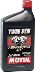 Motul twin syn v-twin motorcycle oil20w-50 1qt 2900qta