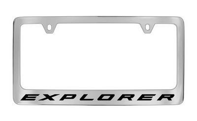 Ford genuine license frame factory custom accessory for explorer style 1