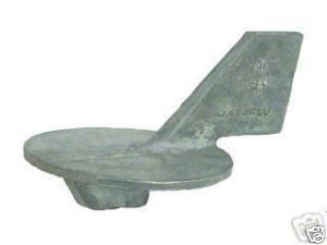 Zinc trim tab anode for yamaha outboard replaces  688-45371-02-00