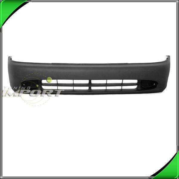 93-96 mitsubishi mirage raw plastic textured plastic non-primed front bumper new