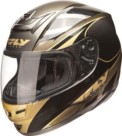 Fly paradigm helmet black/gold l 73-8012-4
