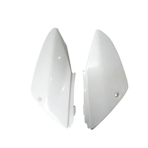 White motorbikes pit plastic background rear mud plate fender f/ honda crf70 