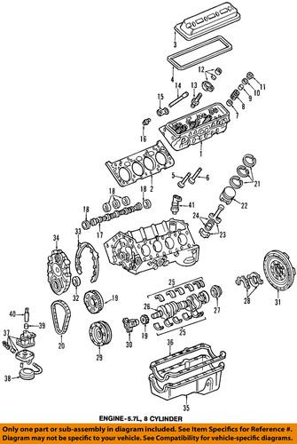 Gm oem 12555771 seal, crankshaft/engine crankshaft sealing flange gasket