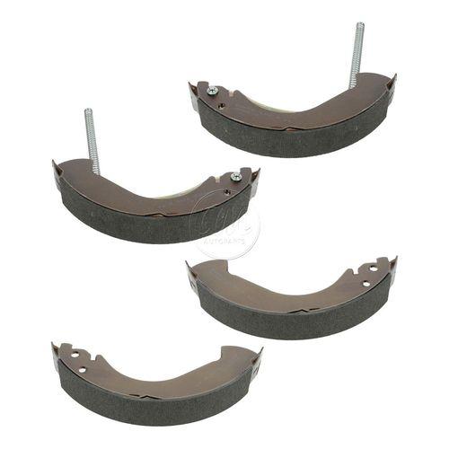 Rear drum brake shoes kit set for chevy colorado gmc canyon isuzu