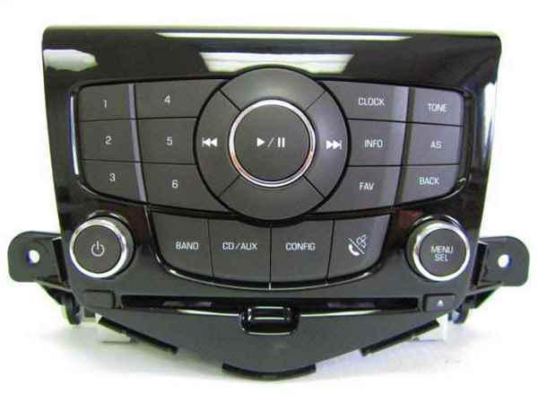 12 chevrolet cruze radio cd mp3 sat player oem