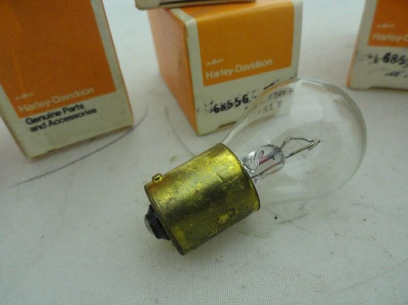 Knucklehead-shovelhead "new old stock/new in box" turnsignal bulbs #68556-73p