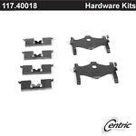 Centric parts 117.40018 rear disc hardware kit