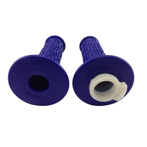 H& Grip Handlebar Hand throttle Grips Soft Rubber Universal 7/8