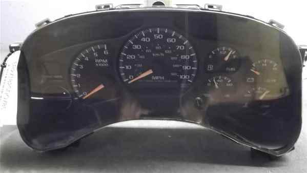 00 01 02 gmc sierra speedometer speedo gauge cluster