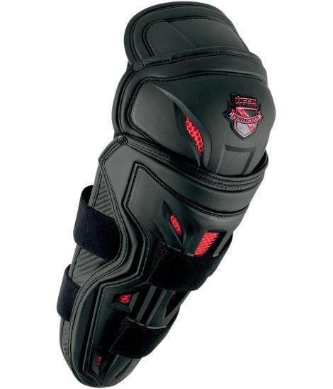 Icon field armor stryker knee armor protector black 