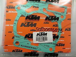 New genuine ktm 125cc 200cc 1997-2013 sx exc xc cylinder base gasket 50330035075