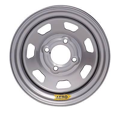 Aero race wheels 31 series silver spun-formed wheel 13"x8" 4x4.25" bc 31-084240