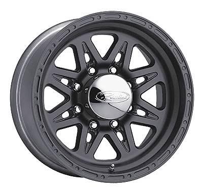 Raceline wheels wheel renegade 8 aluminum black 16"x8" 8x6.5" 4.5" set of 4