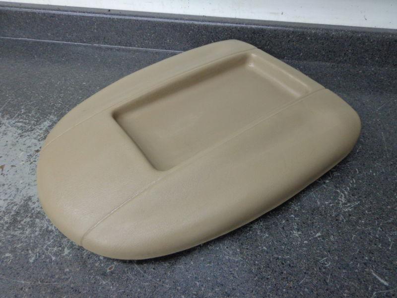 Ford navigator expedition brown rear console top  lid tan